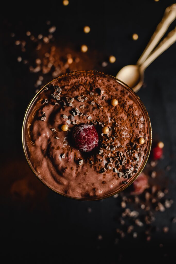 creamy chocolate hummus